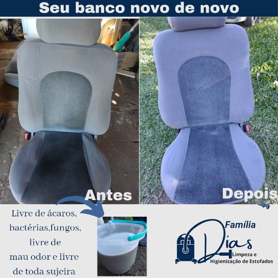 Família Dias Limpeza de interior de carros 1