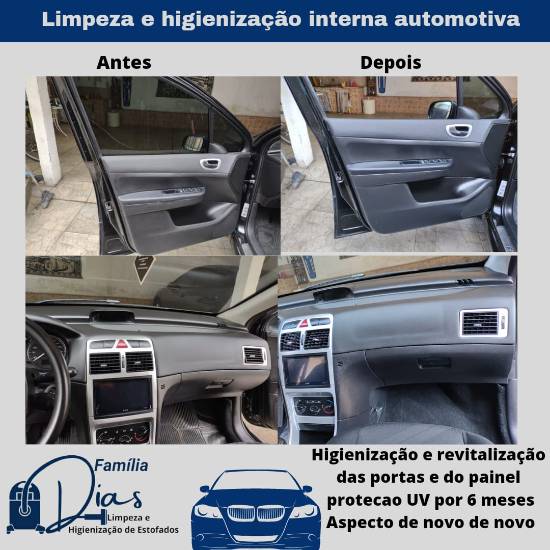 Família Dias Limpeza de interior de carros 2